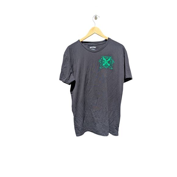 Harry Potter Slytherin T-shirt with cape women's size L nerdy comic con - Picture 1 of 6